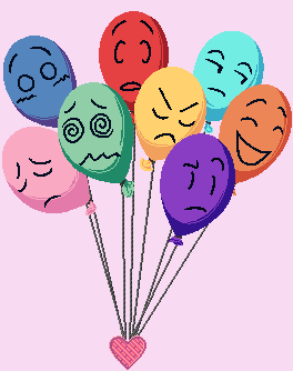 Balloons idle animation