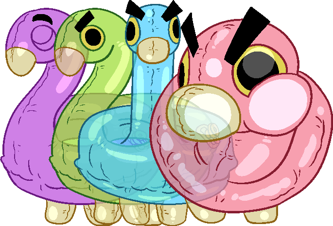 Pool Flamingo shell