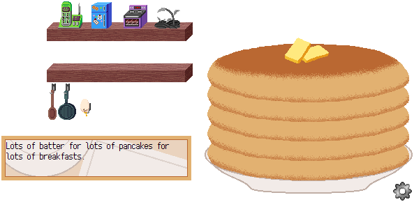 Pancake GWRAWRURULRG random dialogue