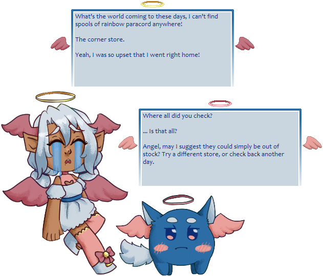 SSP Angel corner store dialogue
